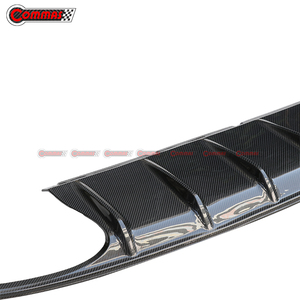 Lèvre de pare-chocs arrière en fibre de carbone sèche style V8S 2020-2025 pour Bentley Bentayga, lèvre de diffuseur arrière, pièces de modification automobile - Product Image 4