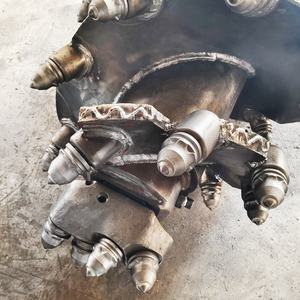 Cincel de Carburo de Tungsteno con Dientes de Bala LIMTA 2026, <span class=keywords><strong>BK22</strong></span> C31, Vástago Redondo para Herramientas de Perforación Rotatoria. - Product Image 3