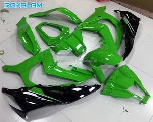 Kit de Carenados Verde y Negro para <span class=keywords><strong>Kawasaki</strong></span> <span class=keywords><strong>Ninja</strong></span> <span class=keywords><strong>ZX</strong></span>-<span class=keywords><strong>10R</strong></span> 2011 2012 <span class=keywords><strong>2013</strong></span> 2014 2015 ZX10R ABS, Piezas de Repuesto para Motocicleta Deportiva - Product Image 1