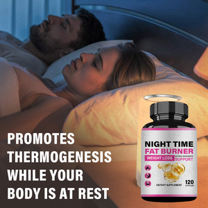 Brûleur <span class=keywords><strong>de</strong></span> graisse pendant la nuit Aide au sommeil Sans OGM Vegan 60ct Soutien à la perte <span class=keywords><strong>de</strong></span> poids Booster du métabolisme <span class=keywords><strong>de</strong></span> l'estomac Antioxydant Softgel <span class=keywords><strong>pour</strong></span> adultes - Product Image 5