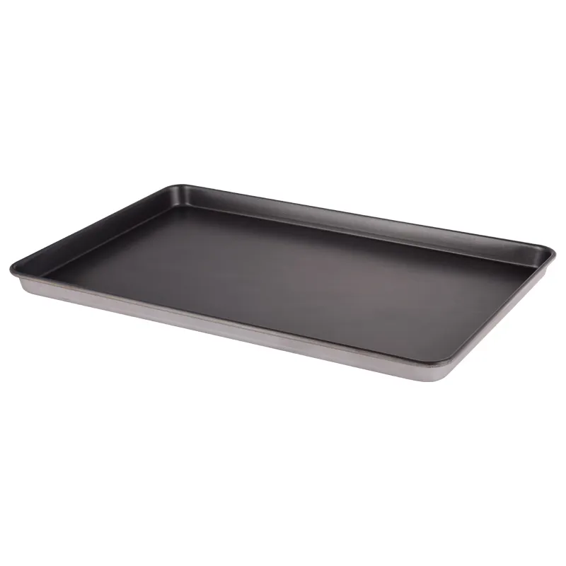 Menerima OEM Kualitas Tinggi Aluminium Sheet Pan Baking Pan Tanpa Lengket Kue Baking Pans