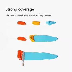 Nuevo producto, <span class=keywords><strong>pintura</strong></span> acrílica de manguera de 75ml, 12/24 colores, <span class=keywords><strong>pintura</strong></span> artística, pigmento único <span class=keywords><strong>para</strong></span> <span class=keywords><strong>pintura</strong></span> de pared Diy, <span class=keywords><strong>pintura</strong></span> de piedra y <span class=keywords><strong>ropa</strong></span> - Product Image 3
