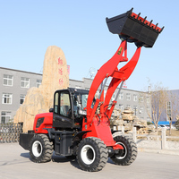 Hengwang ZL940 Günstige Holzerntemaschine Kleiner Traktor Teleskop-Gartenradlader Mini-Lader Frontlader 2,5 Tonnen Nennlast Hochleistungsfähig