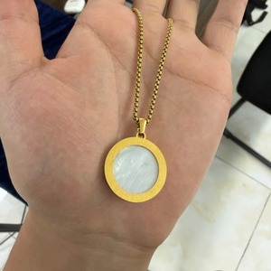 FORTUSYMBOL Collar al por mayor <span class=keywords><strong>de</strong></span> <span class=keywords><strong>la</strong></span> <span class=keywords><strong>Medalla</strong></span> <span class=keywords><strong>Milagrosa</strong></span> <span class=keywords><strong>de</strong></span> <span class=keywords><strong>Nuestra</strong></span> <span class=keywords><strong>Señora</strong></span>, Joyería <span class=keywords><strong>de</strong></span> Acero Inoxidable, Patrones Personalizables, Regalo - Product Image 5