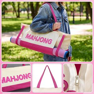 Sac de rangement pliable multifonctionnel grande capacité pour Mahjong de style américain, idéal pour les best-sellers transfrontaliers et le divertissement - Product Image 3