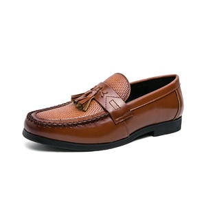 Zapatos de Vestir Retro de Diseñador para Hombre, Mocasines con Lentejuelas, Casuales de Negocios, Parte Superior de PU, Otoño, Estilo Dreamy Stark, Gran Venta - Product Image 1