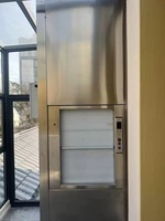 Kommerzieller Edelstahl-Servicelift mit Komplettem Sicherheitssystem: Absturzsicherung, Endschalter & Selbstdiagnose für Hotelküchen