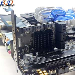 Tarjeta de Expansión <span class=keywords><strong>PCI</strong></span> Express <span class=keywords><strong>PCIe</strong></span> 4X <span class=keywords><strong>PCI</strong></span>-E X4 a 9 * SATA 3.0 de 7 Pines, 6Gbps para Disco Duro HDD, Gran Venta 2026 - Product Image 6