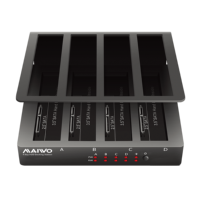 Boîtier de station d'accueil pour disque dur MAIWO 4 baies USB3.0 vers SATA, prend en charge les disques durs/SSD SATA 2,5'' et 3,5'', lecture et écriture de données SATA 5 Gbps