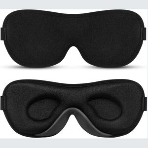 Gute Qualität lange Servicezeit gewichtete schlafende Augen maske Hot Transfer Frottee Waffel 3d Augen maske - Product Image 2