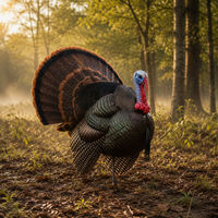 Leurre de chasse au dindon 3D réaliste avec plumes superposées, pliable et imperméable, équipement de chasse aux oiseaux