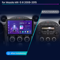 Junsun Carplay Android Auto Rádio Do Carro Para Mazda MX-5 MX5 III 3 NC 2008-2015 Leitor de DVD Do Carro para Mazda MX-5 MX5 Unidade Principal