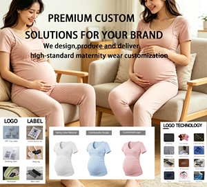 <span class=keywords><strong>T</strong></span>-<span class=keywords><strong>shirt</strong></span> d'<span class=keywords><strong>allaitement</strong></span> en molleton 100 % coton biologique, écologique, couleur naturelle, avec fermeture éclair discrète, haut de maternité - Product Image 6