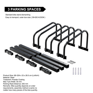 Support <span class=keywords><strong>de</strong></span> sol pour <span class=keywords><strong>vélo</strong></span> Support <span class=keywords><strong>de</strong></span> stationnement Support autoportant <span class=keywords><strong>Garage</strong></span> <span class=keywords><strong>Vélo</strong></span> Pliant Accessoires <span class=keywords><strong>de</strong></span> cyclisme <span class=keywords><strong>Gain</strong></span> <span class=keywords><strong>de</strong></span> <span class=keywords><strong>place</strong></span> - Product Image 3