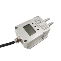 Transmetteur de pression différentielle, capteur de pression du vent, haute précision, sortie 4-20mA RS485, 0-100kPa, 24VDC