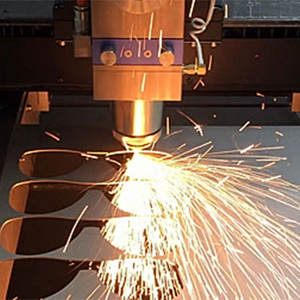 Mesin pemotong <span class=keywords><strong>Laser</strong></span> serat CNC kecil presisi modul sidik jari logam - Product Image 6