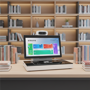 Station de travail intelligente pour bibliothécaire, équipée de RFID, pour la circulation des livres et la gestion des lecteurs dans les bibliothèques publiques - Product Image 1