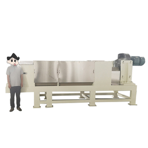 Máquina de prensa de tornillo de deshidratación para residuos orgánicos mixtos que hacen bio fertilizante - Product Image 3