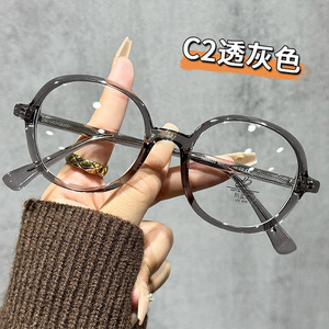 Lunettes optiques à monture ronde Tr38022, monture intégrale, protection contre la lumière bleue, unisexe, taille moyenne, verres en PC, origine Taizhou - Product Image 5