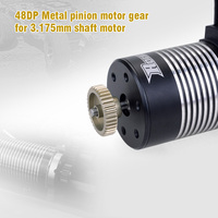 SURPASS HOBBY 5 pièces 48DP pignon en aluminium 33-37T pour 1/10 RC voiture 3.175mm arbre moteur Tamiya XV02 rc pièces accessoires