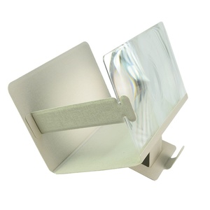 Lupa <span class=keywords><strong>de</strong></span> <span class=keywords><strong>pantalla</strong></span> 3D <span class=keywords><strong>de</strong></span> color dorado con lente acrílica 3X en 8 "<span class=keywords><strong>para</strong></span> móvil - Product Image 4