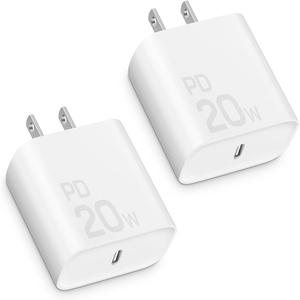 อะแดปเตอร์แปลงไฟ PD 20w ของแท้ ช่องเสียบ USB-C ชาร์จเร็ว สำหรับโทรศัพท์มือถือ ชาร์จเร็วแบบ Quick Charge สำหรับ iPhone - Product Image 1