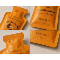 Pochette liquide en aluminium PET AL PE, barrière à l'oxygène, forme personnalisée, pour jus de légumes verts, usage quotidien, vente au détail, OEM, fabrication usine