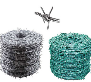 ลวดหนามเคลือบพีวีซีพร้อมแกนชุบสังกะสีด้านในเพื่อการป้องกันเป็นพิเศษและความปลอดภัยสองชั้น - Product Image 5