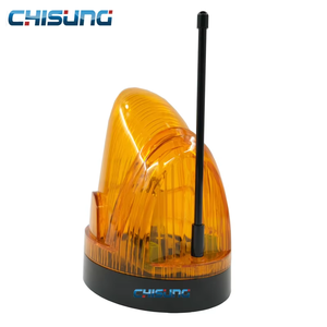 CHISUNG Lampe d'avertissement clignotante LED sans fil <span class=keywords><strong>pour</strong></span> ouvre-porte <span class=keywords><strong>automatique</strong></span> AC/DC 12-265V Lampe d'alarme universelle avec antenne - Product Image 4