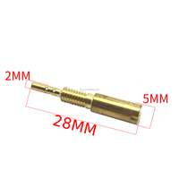 Jet Pilot Kit, untuk karburator Mikuni HSR 42 RS 34 36 38 HS 40 TM33-8012 VM28/486 Jet lambat 14 buah untuk sepeda motor Trail/Go-Kart/Mini