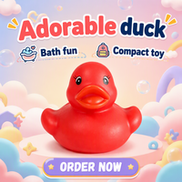 Lot de 144 mini-canards en caoutchouc colorés flottants et couineurs pour cadeaux de fête prénatale et récompenses