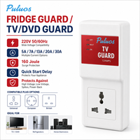 Protecteur de prise de courant Puluos TV DVD avec fonction de coupure en cas de surtension et de sous-tension