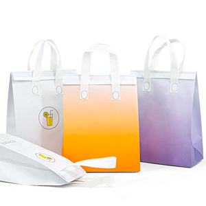 Bolsas de Aislamiento de Papel de Aluminio No Tejido con Materiales Reciclados JAHOO PACK, Reutilizables, Impermeables, Resistentes al Aceite, con Asas de Mano - Product Image 1