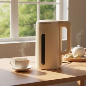 Electric <b>Kettle</b> 1.8 L 220 V 1500 W Double Layer Cool Touch Electric <b>Kettles</b> Home USE Fast Boiling Save Time Kitchen Appliance - Product Image 3