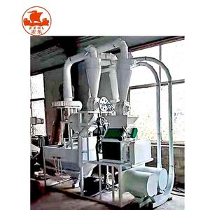 Mini maquinaria de molino de harina, máquinas para hacer Maida de trigo, hacer maíz, trigo y maíz en polvo, línea de procesamiento de granos verde con blanco - Product Image 4