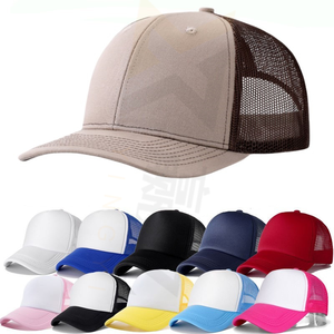 Custom Embroidered Animal Mesh Trucker Baseball Cap Hat Embroidery Patch Hat Cap Sew on Animal Caps With Animal Logo