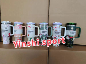 Vente chaude Noël Vert Personnage De Dessin Animé En Acier Inoxydable Tasse À La Mode Tasse Avec Poignée Bec Couverture Personnalisé Tasse De Voiture - Product Image 6