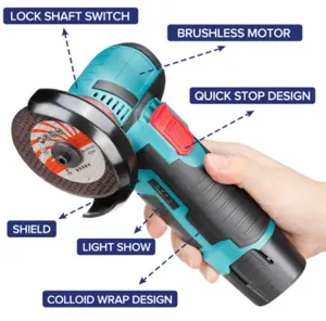 Makita tools 중국 제조 업체 미니 75mm 기계 앵글 그라인더 파워 드릴 파워 톱 Ma kita