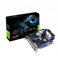 Nouvelle carte graphique GeForce GTX 750 Ti 2 Go GDDR5 128 bits 1020 MHz 28 nm PCIe 3.0 X16 60 W avec refroidissement par ventilateur pour station de travail et jeux