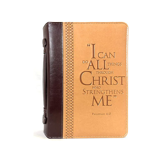 Индивидуальный маленький чехол с изображением Библии бордового цвета Стильный чехол с изображением Библии большой двухцветный чехол с изображением священной книги