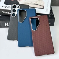 Étui de téléphone en fibre d'aramide antichoc JOYPORODO B250 pour iPhone pour Samsung S23 S24 S25 Étui de téléphone Android Coque magnétique Téléphone