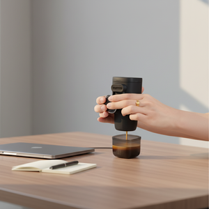 Machine à café expresso portable 15 bars, choix du voyageur pour la voiture, la cuisine en plein air, café expresso facile à préparer - Product Image 5