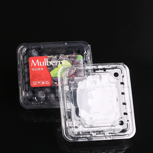 Caja de plástico <span class=keywords><strong>para</strong></span> embalaje de fruta, Morera, Raspberry 125 G - Product Image 4