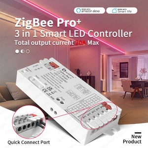 Thông minh dễ dàng kết nối 20A rf2.4g ZigBee Pro 3in1 5in1 <span class=keywords><strong>Led</strong></span> điều khiển cho tất cả PWM <span class=keywords><strong>LED</strong></span> đèn với CE ukca giấy chứng nhận - Product Image 4