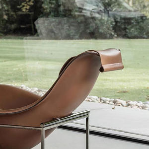 Directo de fábrica nórdico creativo simple pato lengua silla diseñador perezoso casual Palma nido sofá silla reclinable sala de estar, dormitorio - Product Image 5