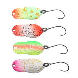 Cucchiaini da <span class=keywords><strong>Pesca</strong></span> 2,5g 27mm Esca Colorata a Cucchiaino per <span class=keywords><strong>Trota</strong></span> in Metallo Ottone e Rame per <span class=keywords><strong>Pesca</strong></span> a Torrente per <span class=keywords><strong>Trota</strong></span>, Persico e Cavedano - Product Image 4