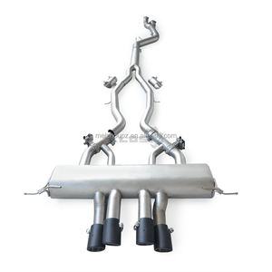 Escape Cat-back para BMW <span class=keywords><strong>M3</strong></span> <span class=keywords><strong>M4</strong></span> G80/G82 |   <span class=keywords><strong>Convertidor</strong></span> Catalítico de Alto Rendimiento con Válvula Inteligente y Tubo de Escape Acolchado, Ajuste Perfecto - Product Image 3