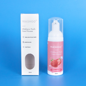 Children Tooth Care Mousse Foam <b>Toothpaste</b> 50ml Mint Strawberry Anti-Cavity Oral Cleaning for Kids Home Use - Product Image 3