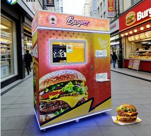 Distributeur automatique de poulet frit et de frites chaudes, distributeur automatique de hamburgers - Product Image 4