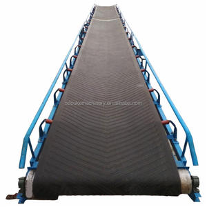 Sıcak satış taş çeneli kırıcı mobil kireç toplu malzeme taşıma kauçuk kaya eğimli bantlı taşıyıcı - Product Image 1